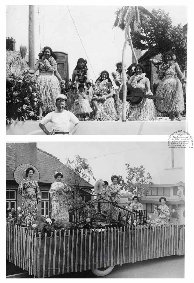 Coleford Carnivals 1950s
