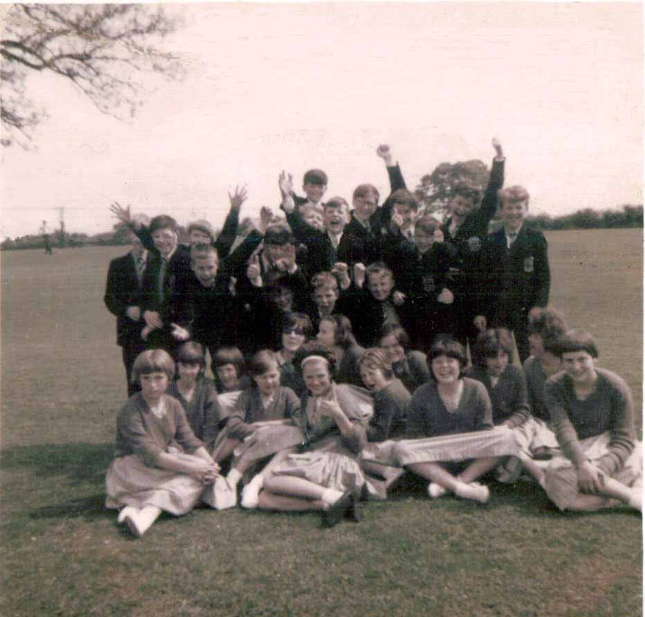 A photo of a first form at Bells Grammar School, Colefotd, Gloucestershire, 1963