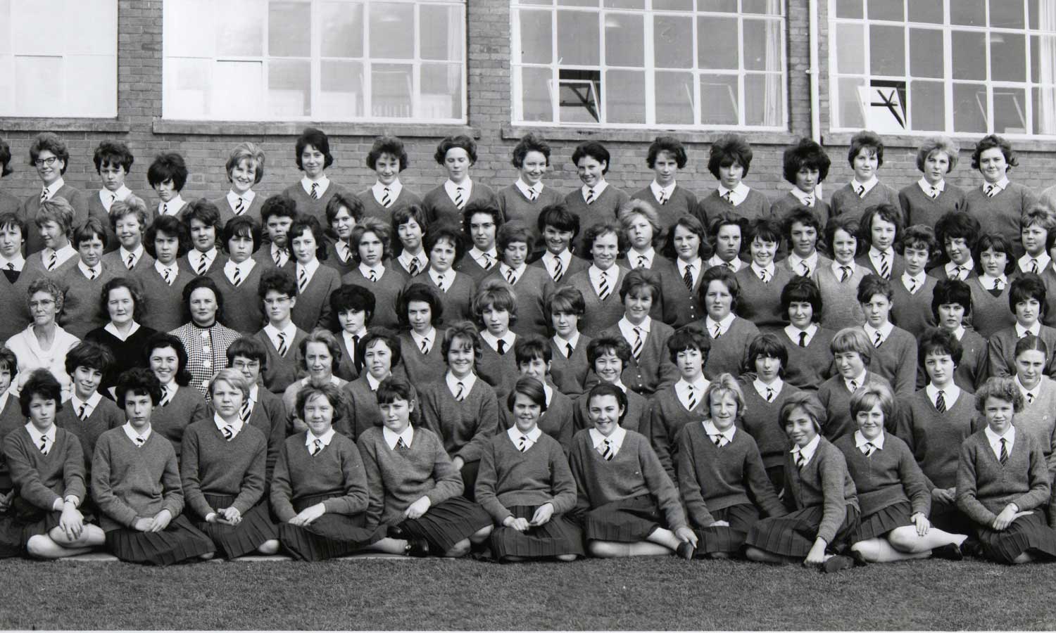 A photo of section1 of the Bells Grammar School photo from 1963 Section 4