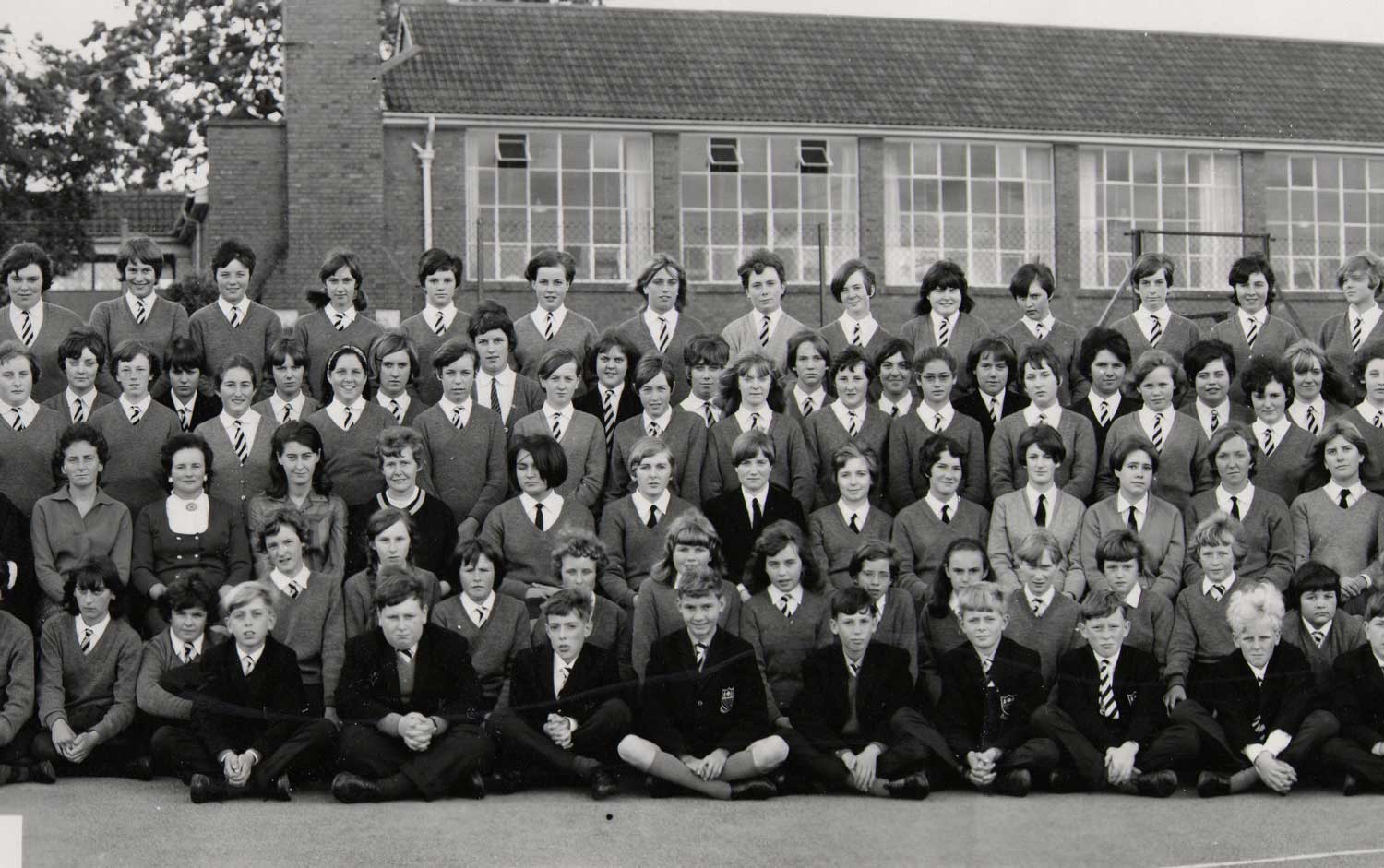 A photo of section1 of the Bells Grammar School photo from 1966 Section 4