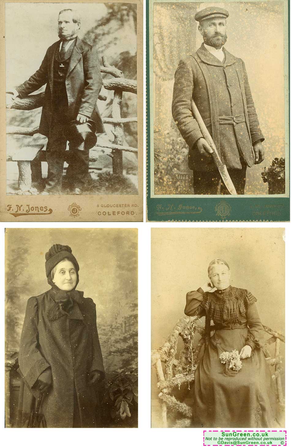 photos of the Vaughan family