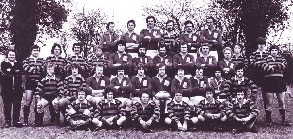 Image : Bream RFC vs a Gloucester County XV 1978 (97k)