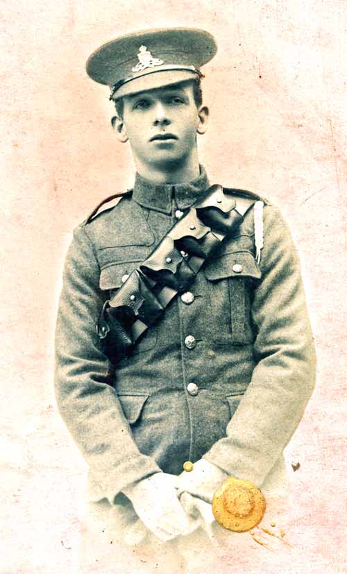 Image: Elias Thomas of Berry Hill in 1917 (43k)