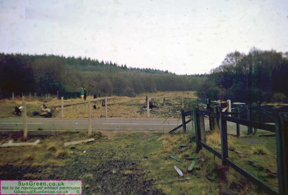 An old photo from 1968 of Speech House Road Station