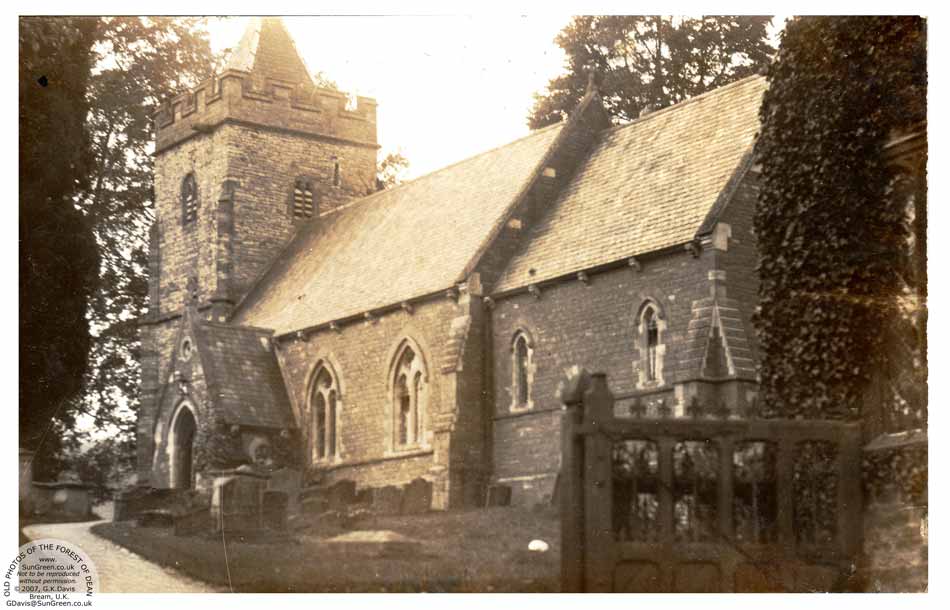 Blaisdon church c 1916