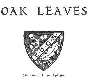 East Dean GS - Oak Leaves July 1957
