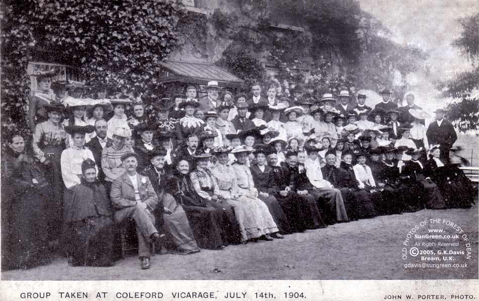 Coleford Vicarage 1904 (92k)