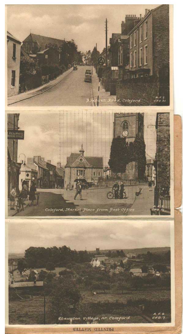 Coleford postcards