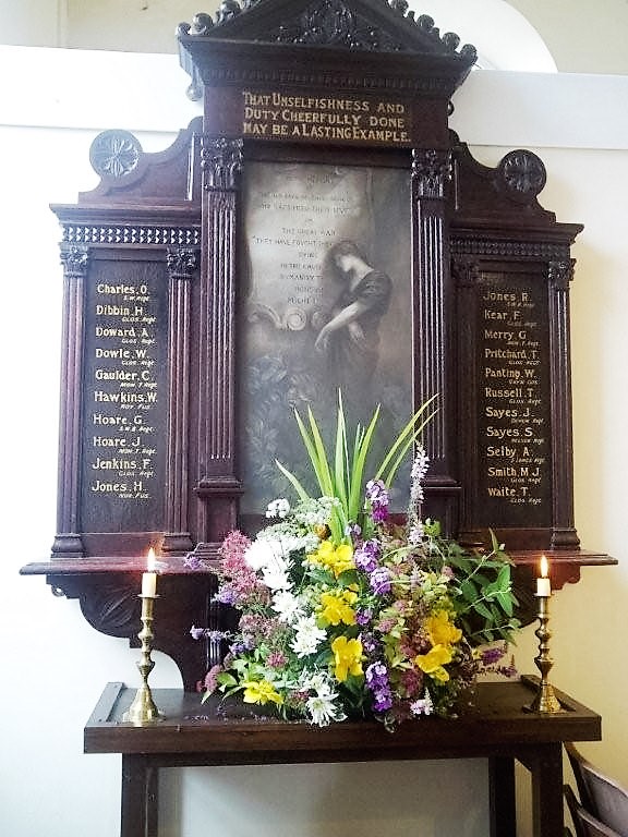 The Ellwood war memorial
