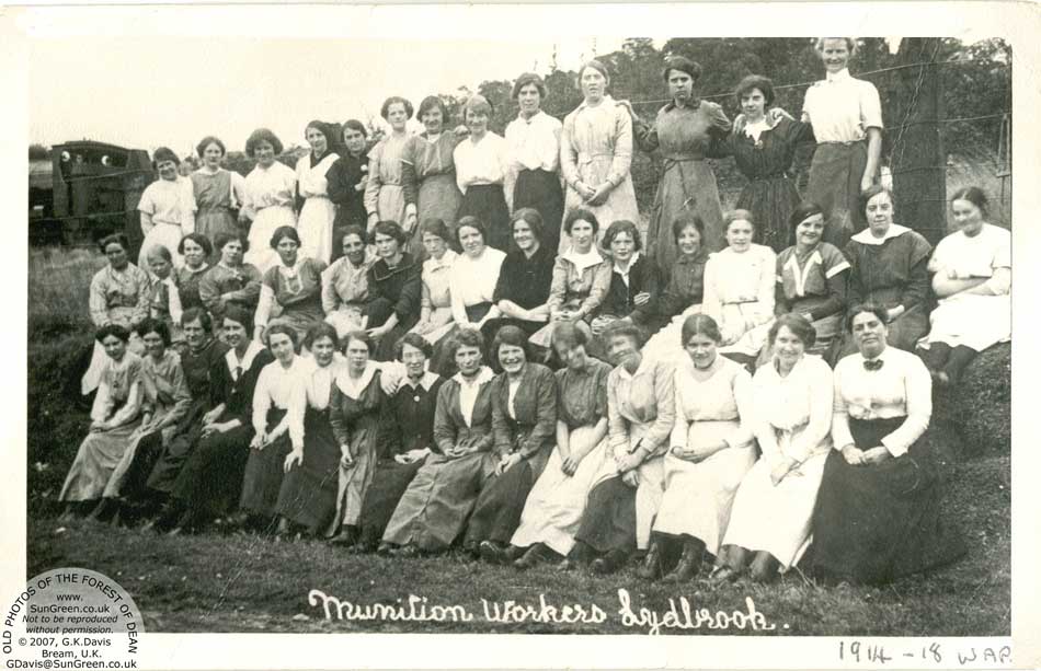 image: Lydbrook Munition Workers WWI