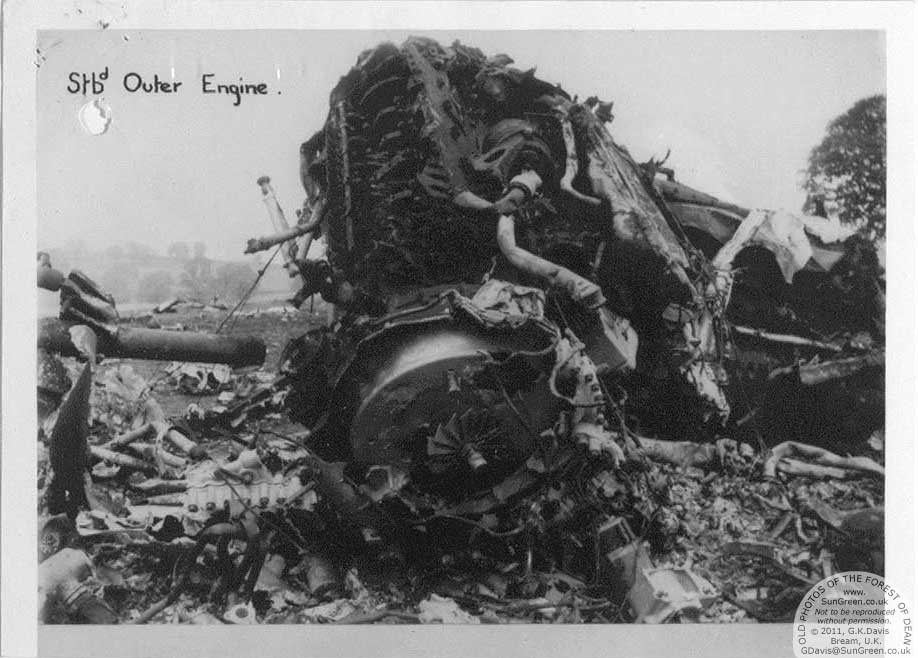 Halifax crash near Lydbrook