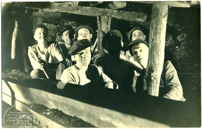 Image: Underground at Cannop Colliery (41k)