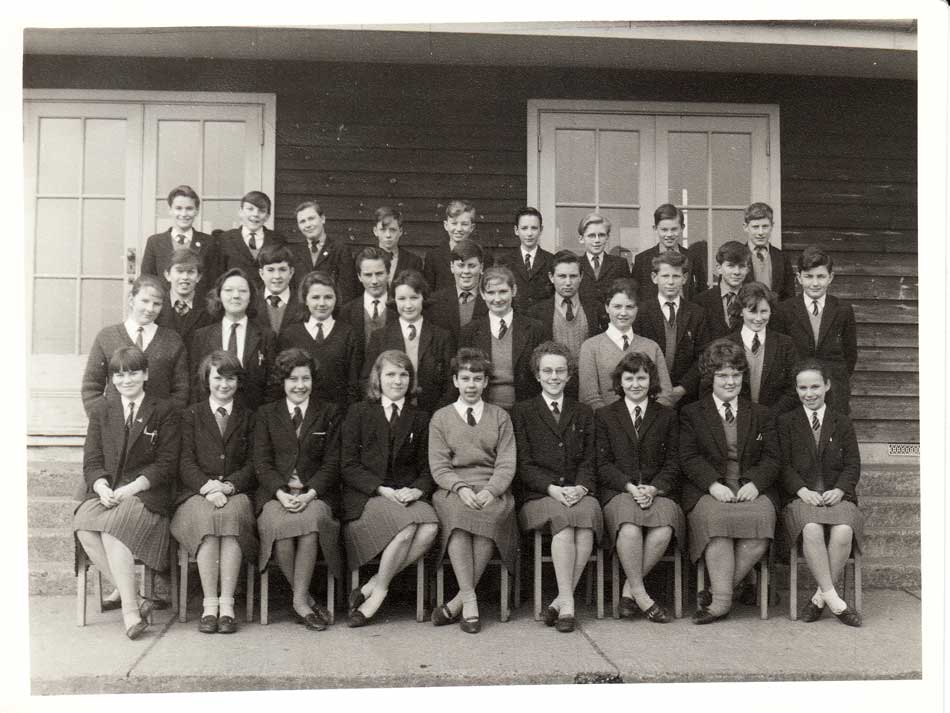 A photo of Form 3 Alpha from 1963 - Lydney Grammar School