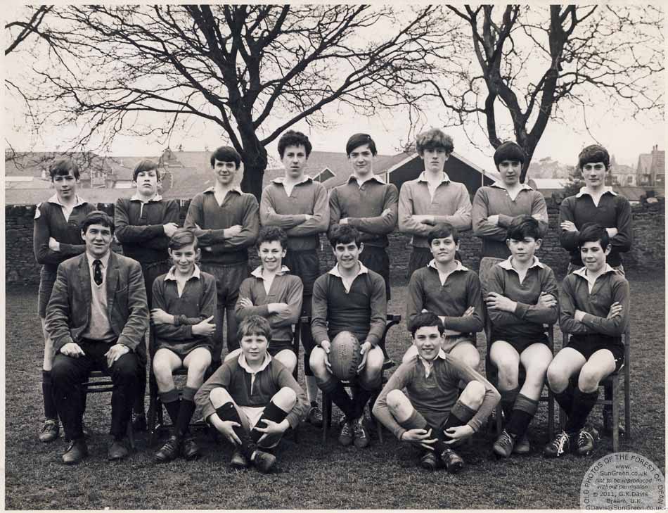 LGS under 14 rugby team 1967