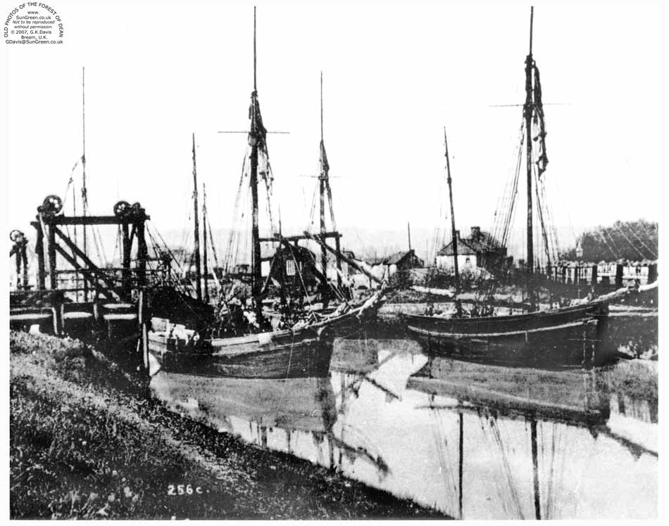 Sailing Vessels at Lydney Docks