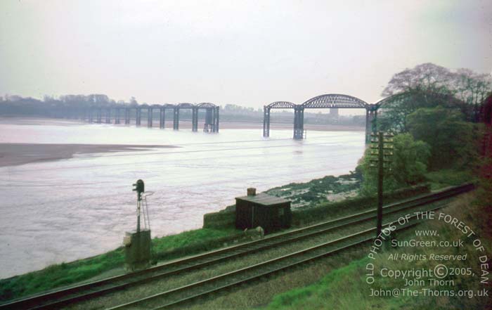Image: Severn Rail Bridge c 1965 (34k)