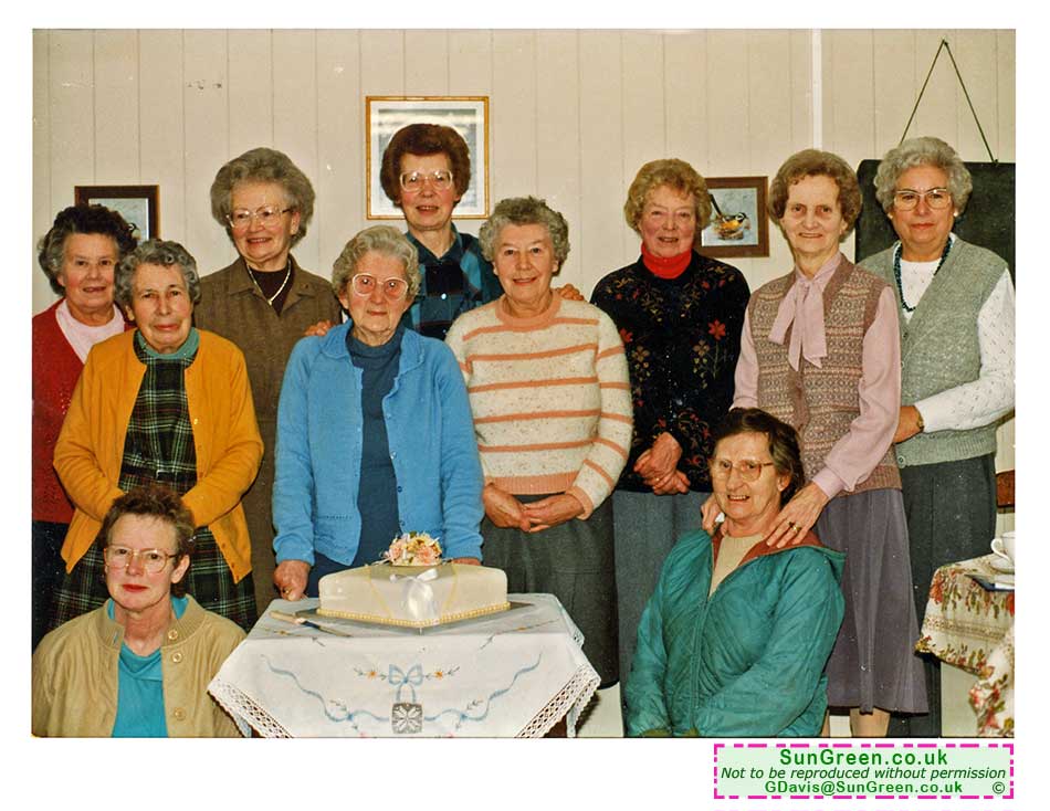 A photo of Milkwall Women's Institute