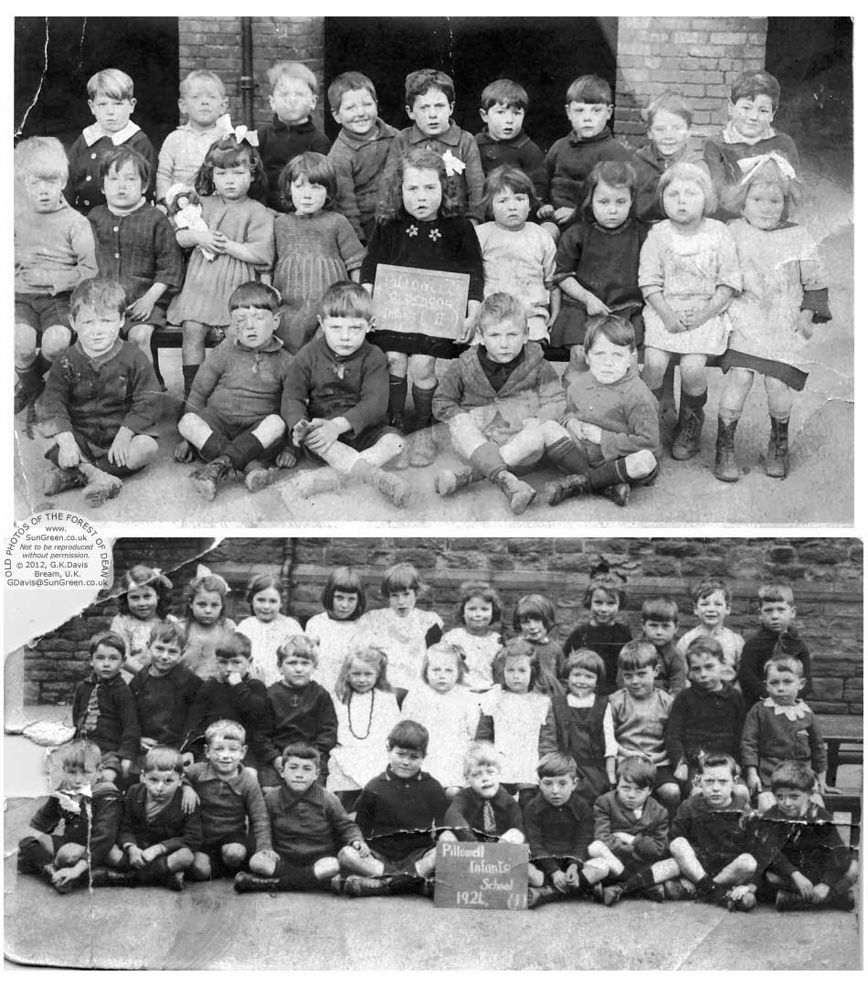 Pillowell School 1923 and 1924 photos