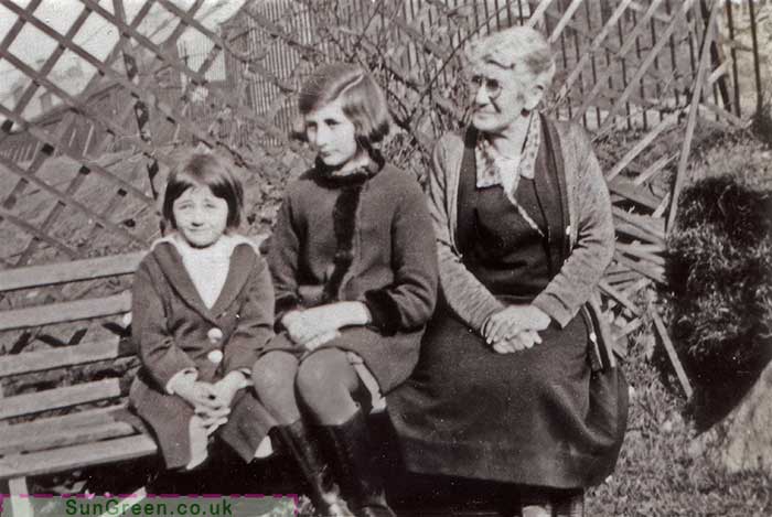 A photo of Alice Hudson with 2 of her grand-children