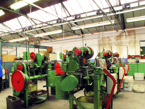 Some machinee in the factory