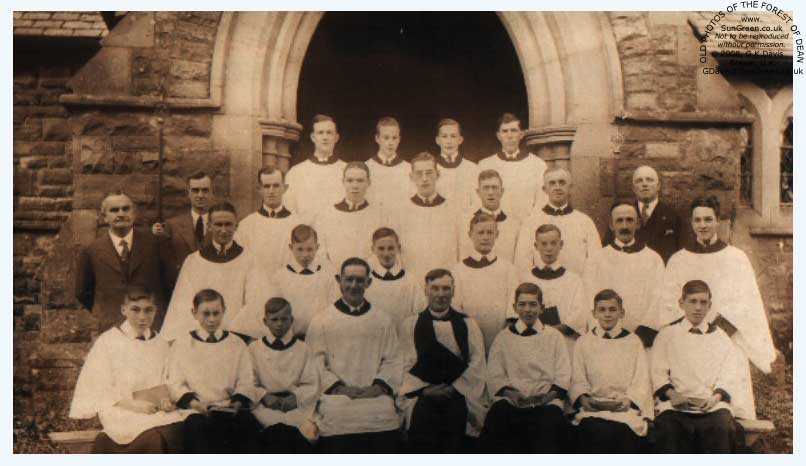 Viney Hill, All Saints Choir, 1935