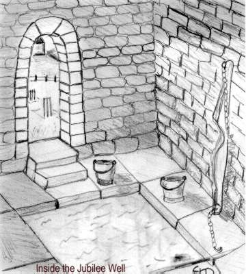An artist's impression of the Jubilee Well (31k)