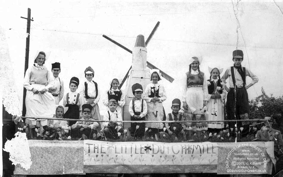 Bream Carnival Entry 1950s, The Little Dutch Mill.
