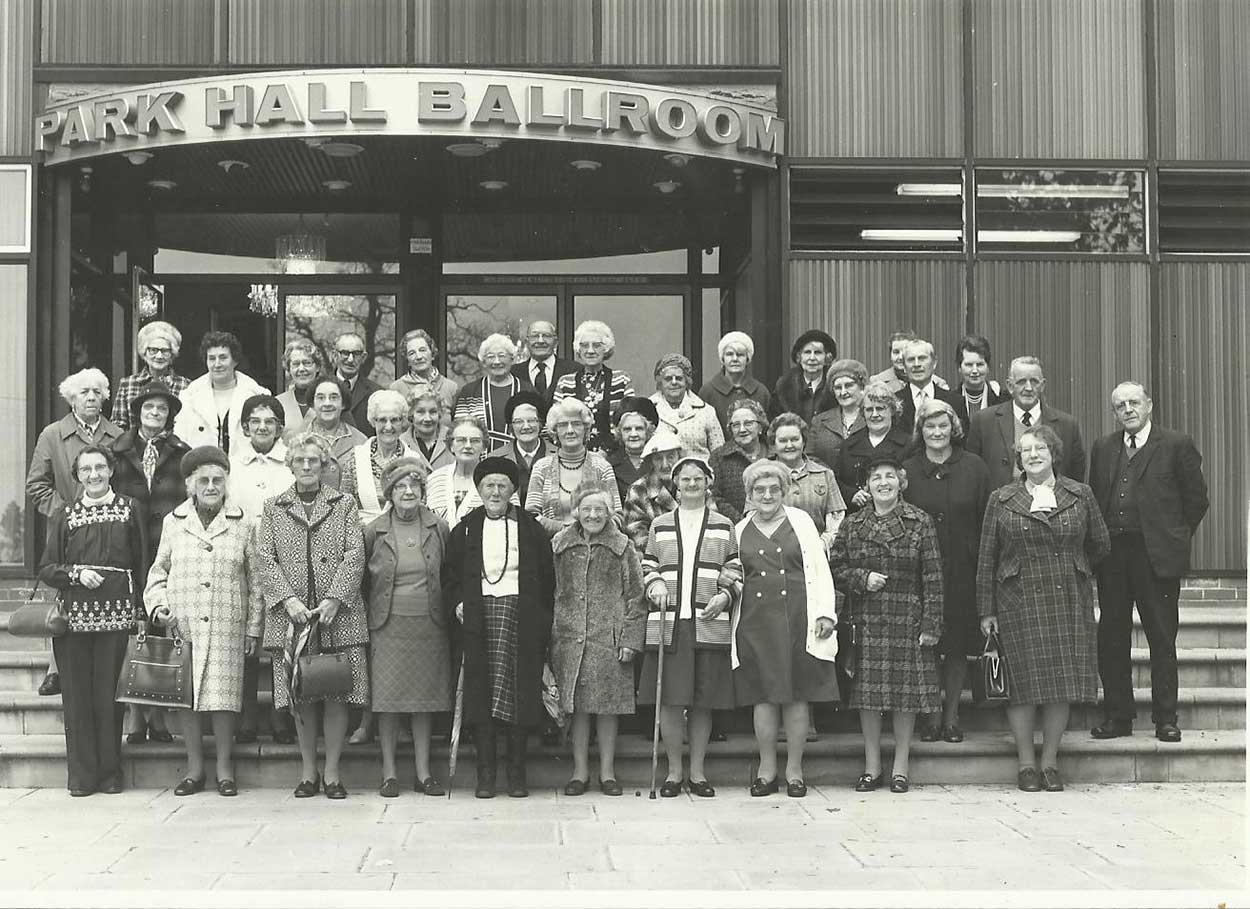 A photo of Coleford people  at Park Hall, Wormelow