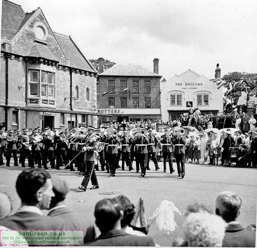 A photo of Coleford Town Hall in 1961