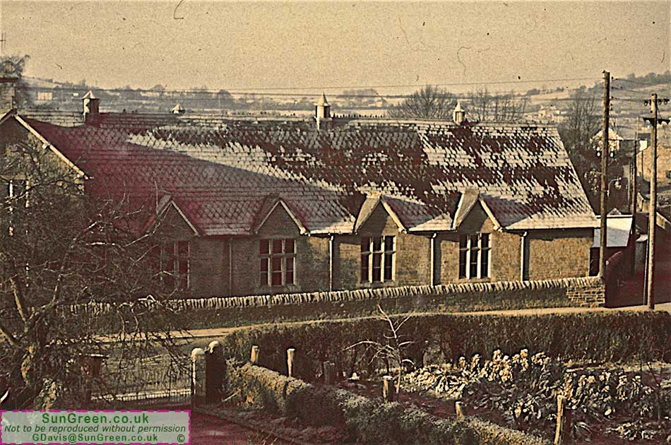 An old photo of Drybrook Primary school from 1961