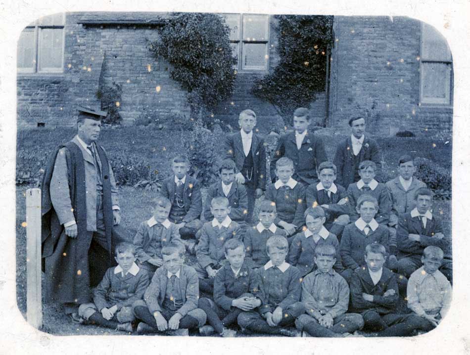 Pupils of Lydney Grammar School c. 1910