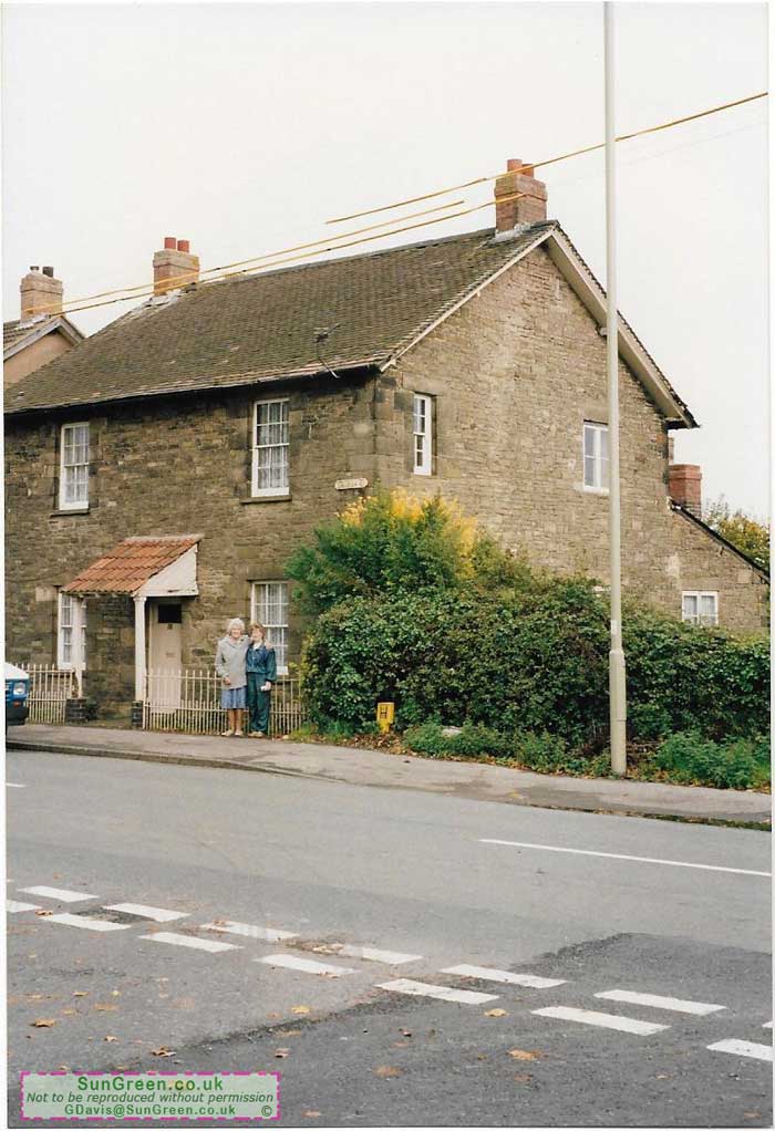 A house demolished for Lydney By-Pass